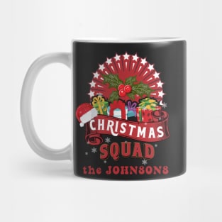 Christmas Family Squad  the Johnsons Mug